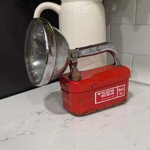 Vintage Teledyne Big Beam Model 166 Spotlight – Industrial Work Light.